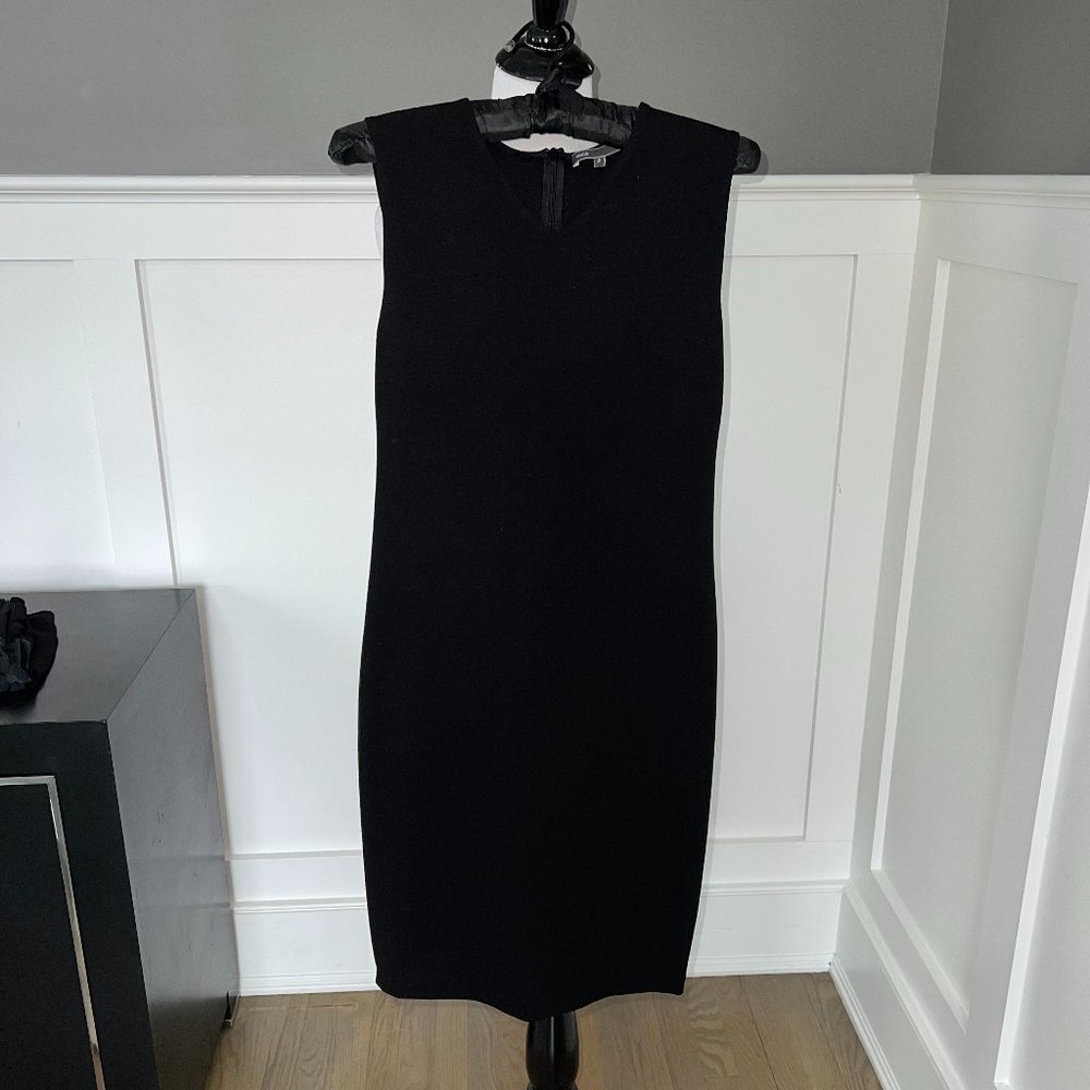 VINCE V-Neck Knee Length Wool Dress - BRAND NEW with tags